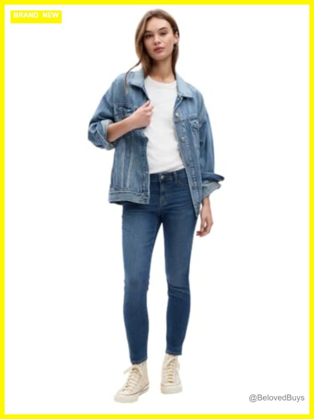 Mid-Rise Skinny Fit Jegging Pant Five-Pocket Stretchy